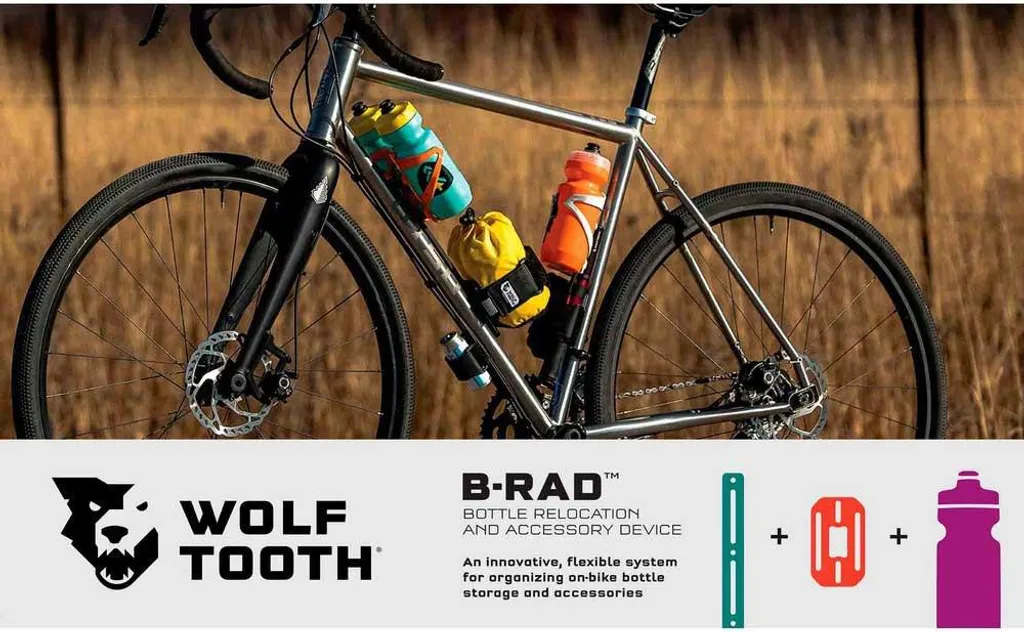 Wolf Tooth Adaptateur B-RAD Medium avec sangle Toughtek adhésive - 7