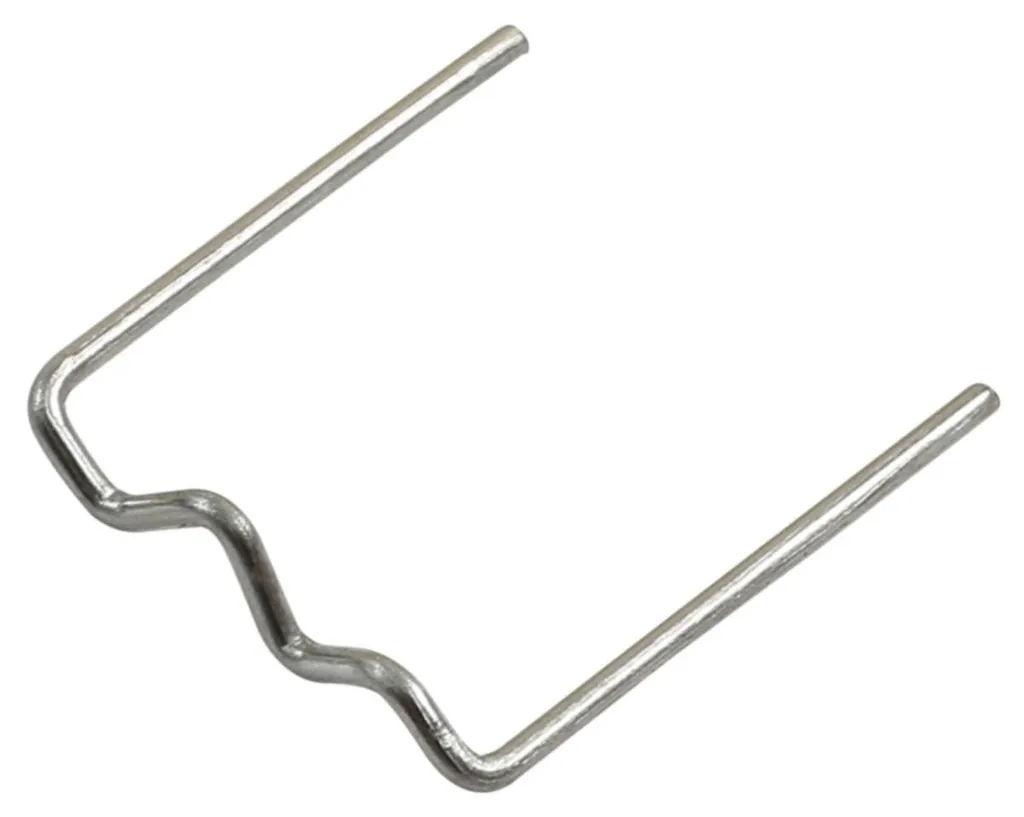 Agrafe réparation carrosserie KS TOOLS 150.1063 en U 0,8 mm - Lot de 50