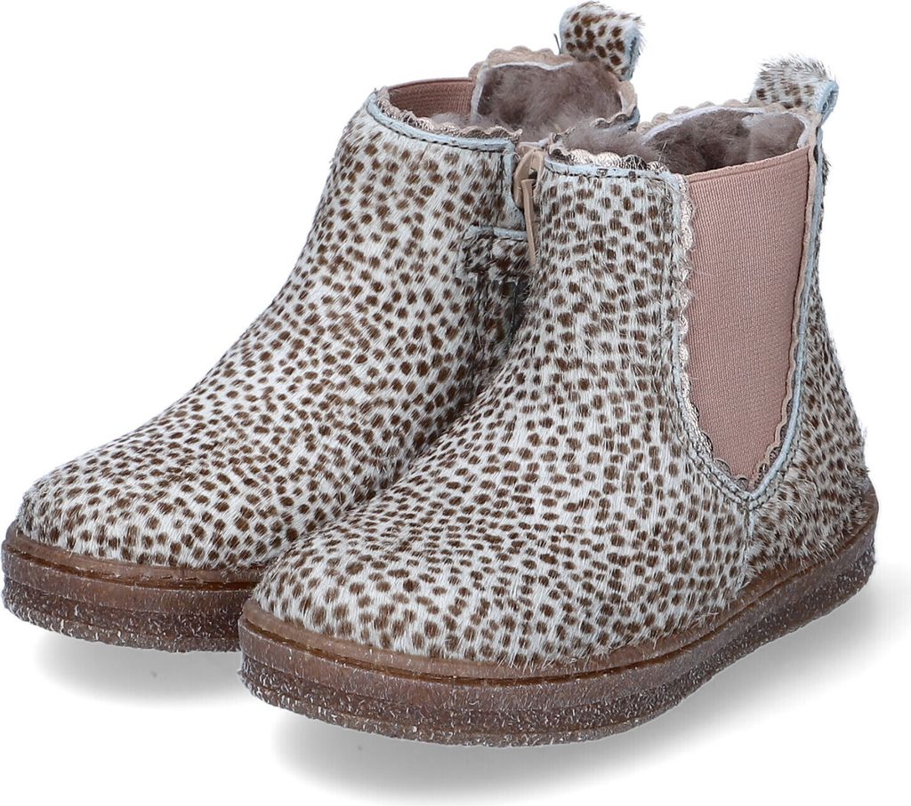 Bisgaard Winterstiefeletten SIGGI LAMB Kinder Leder Braun Größe: 25