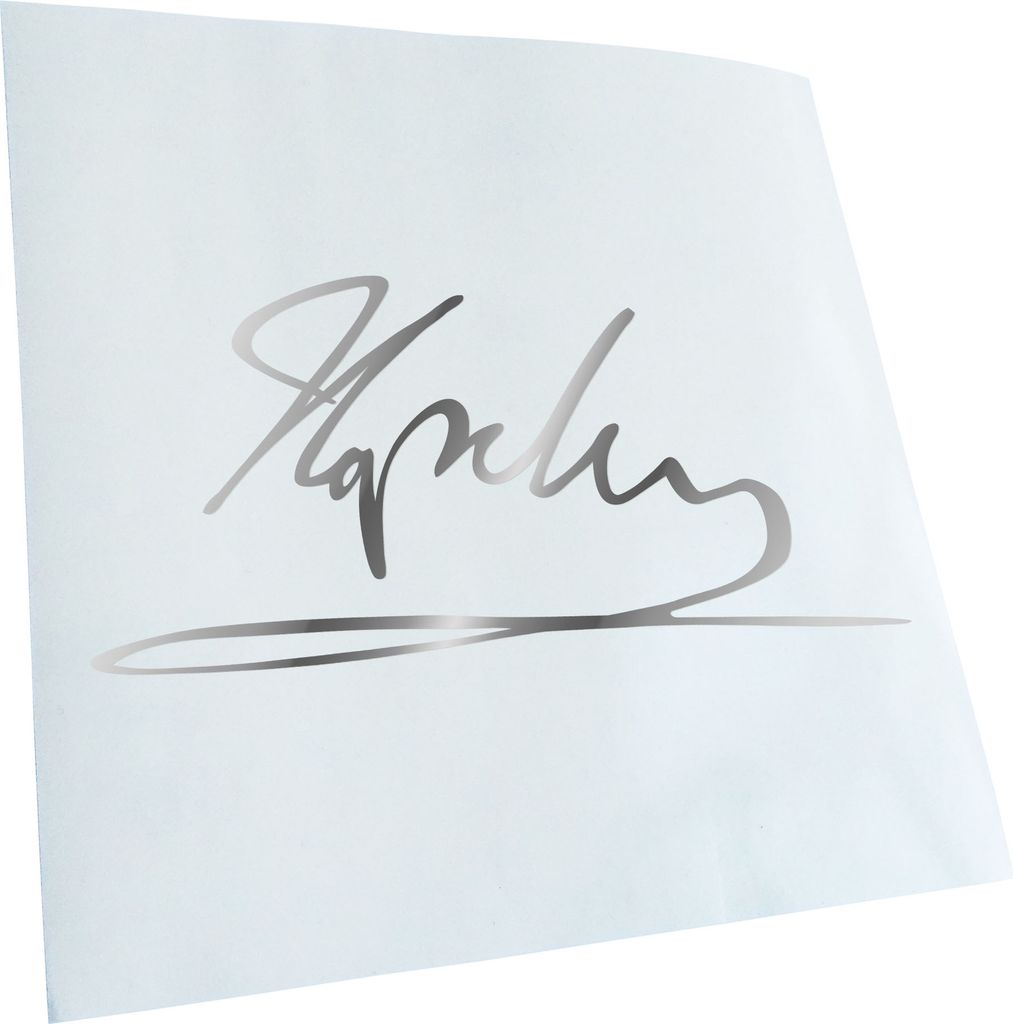 Kiwistar - Autoaufkleber - Napoleon Bonaparte - Chrom - 60x28cm - Aufkleber für Auto, Laptop, Fahrrad, LKW, Motorrad mehrfarbig JDM Decal Racing