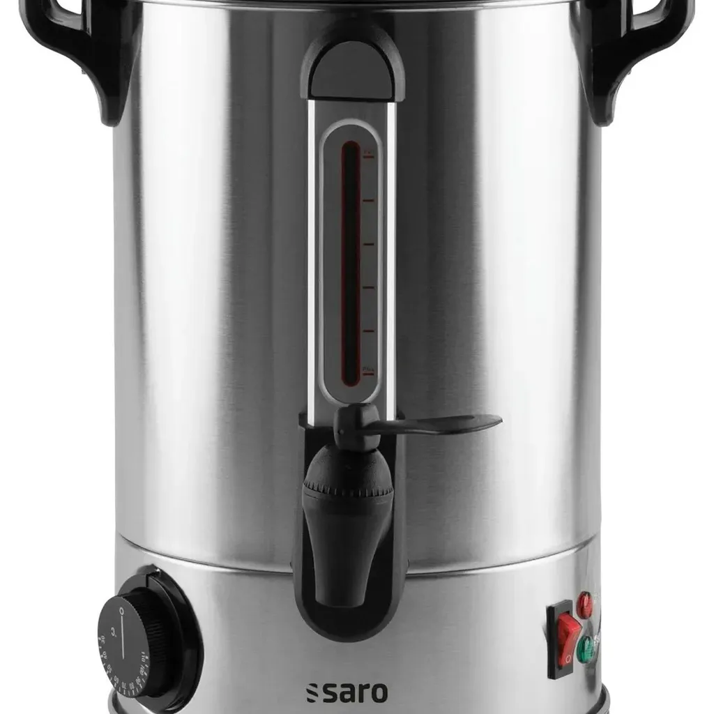 Marmite à vin chaud Saro 5,9L avec thermostat et robinet de service