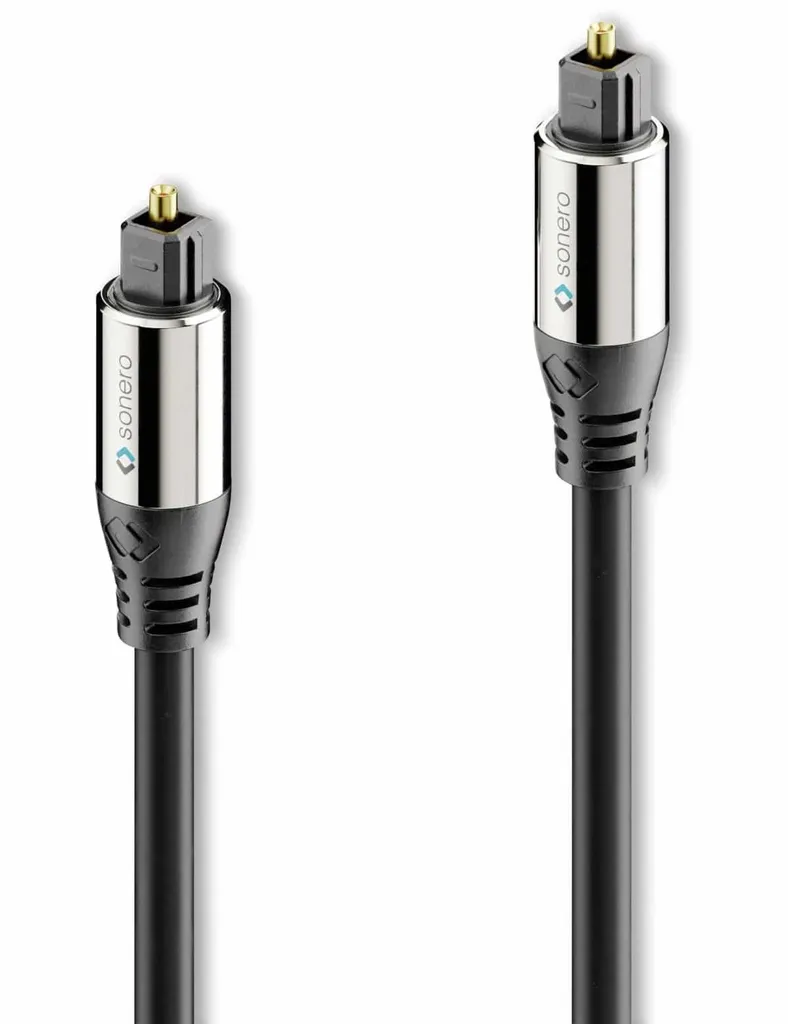 Cavo Ottico Toslink Sonero Premium 10m: Audio Digitale Senza Perdite