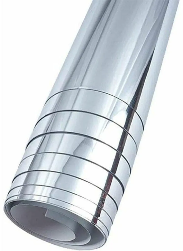 Panneau miroir sans verre incassable - Miroir souple adhésif 50x200cm