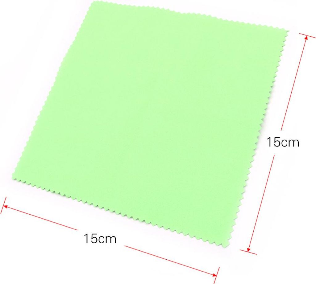 Musikinstrumente Reinigung Poliertuch 15cm*15cm Größe Doppelseitiges weiches Mikrofasertuch Musikinstrumentenzubehör für Gitarre Bass Violine K...