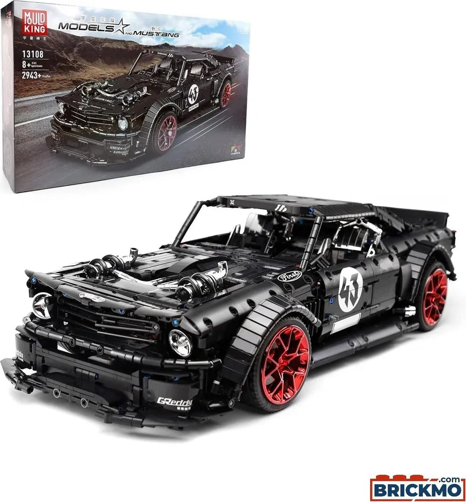 Voiture de Sport à Construire Mustang 13108S Jeu de Construction Expert