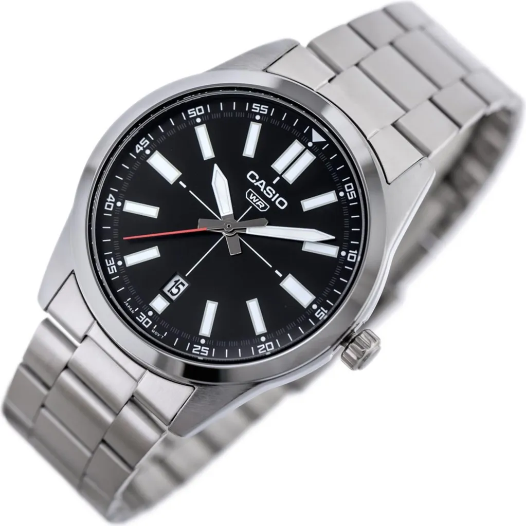 Casio Orologio Maschio Mtp-Vd02D-1E (Zd217B) + Scatola - 2