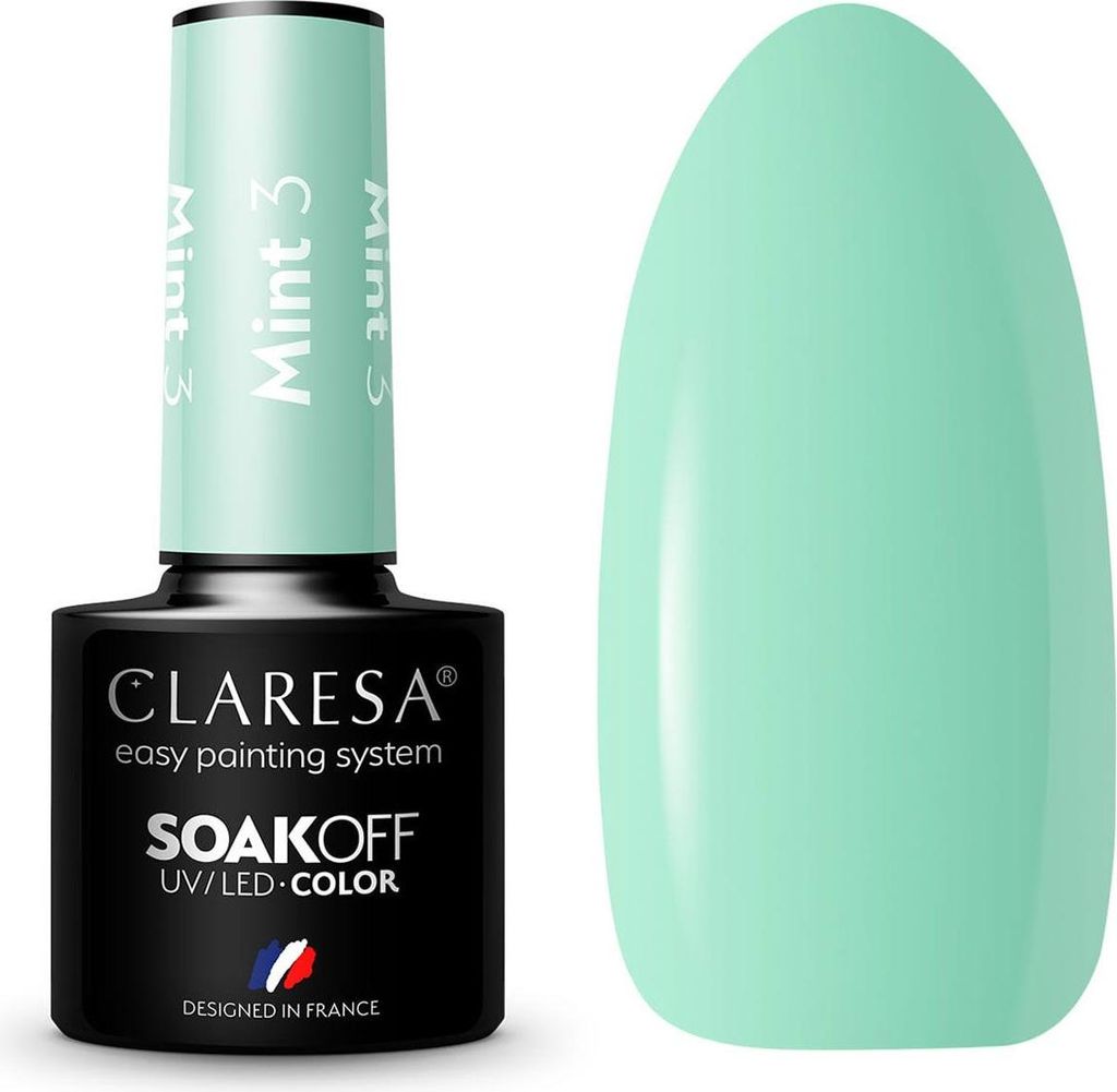 CLARESA Hybrid-Gel-Nagellack MINT 3 -5g