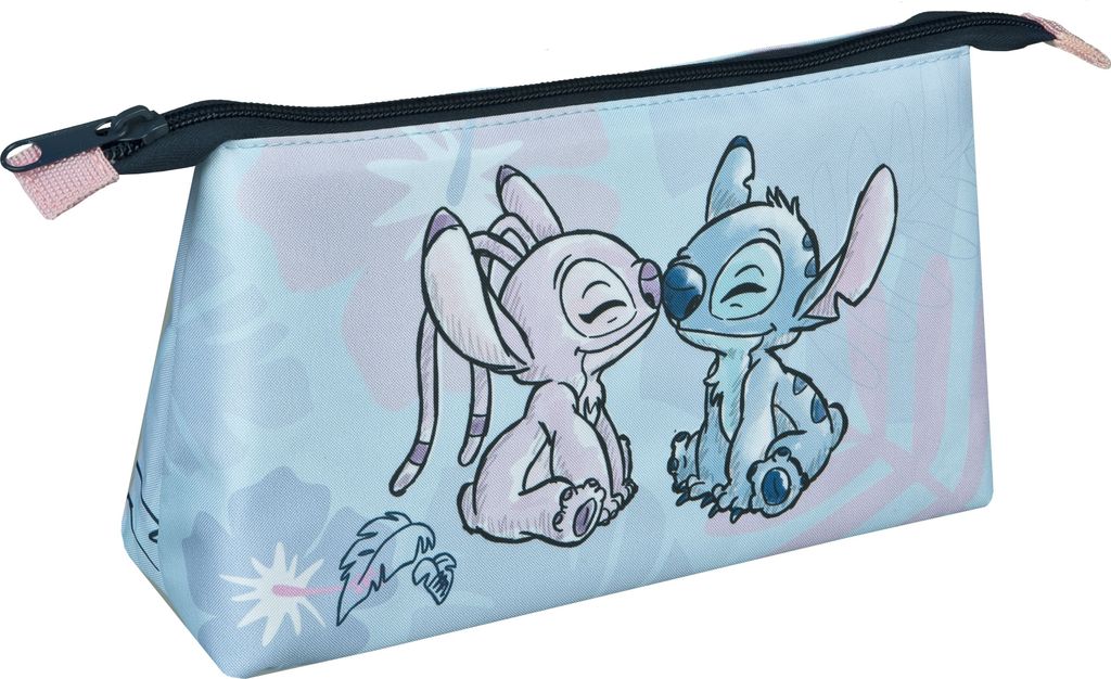 Borsa cosmetica Lilo & Stitch con cerniera Perfetta per i Immagine del prodotto 