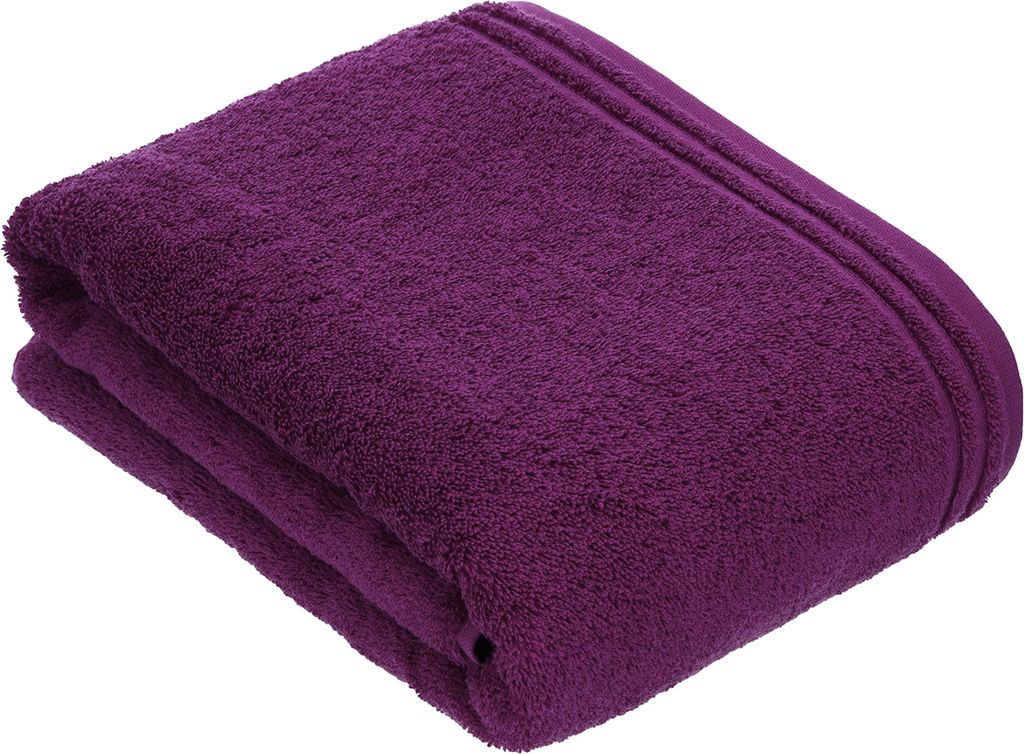 Vossen 114900 | Badetuch Calypso Feeling / 100 x 150 cm - Farbe: Purple - Größe: 100 x 150 cm