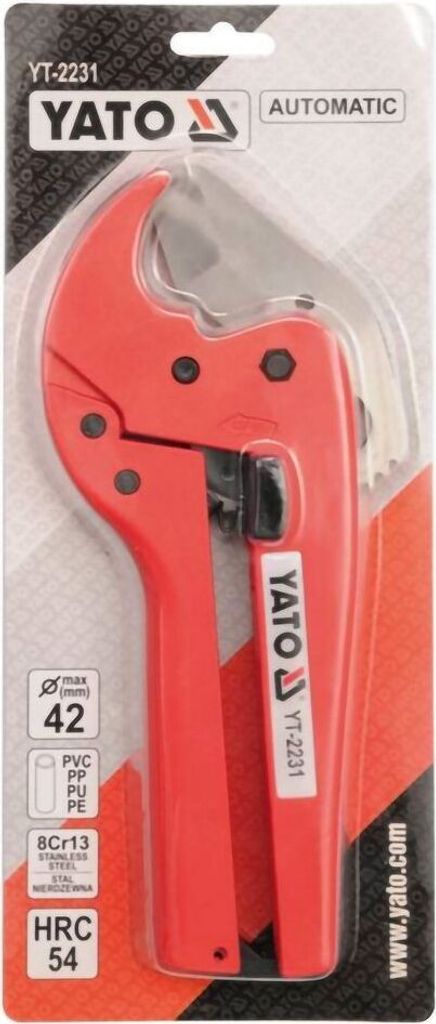 YATO Profesionálne nožnice na PVC 42 mm Obrázok produktu 8