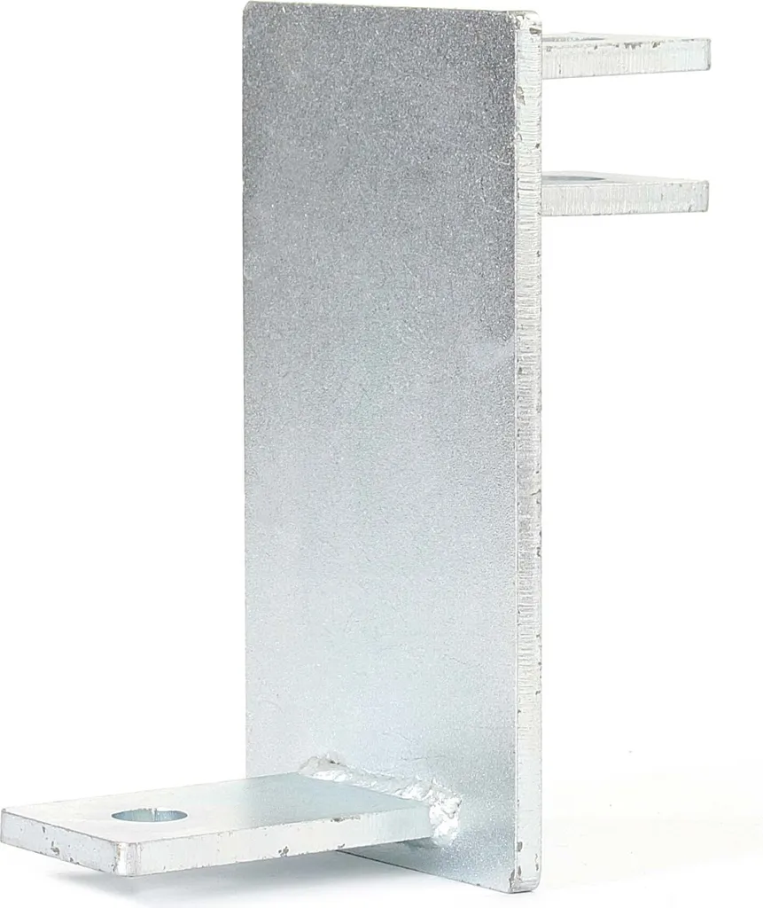 Gancio di traino Wiltec 260 x 140 mm, giunto combinato per ganascia di traino e testa sferica - timone, ausilio di manovra in acciaio, ad esempio per trattore