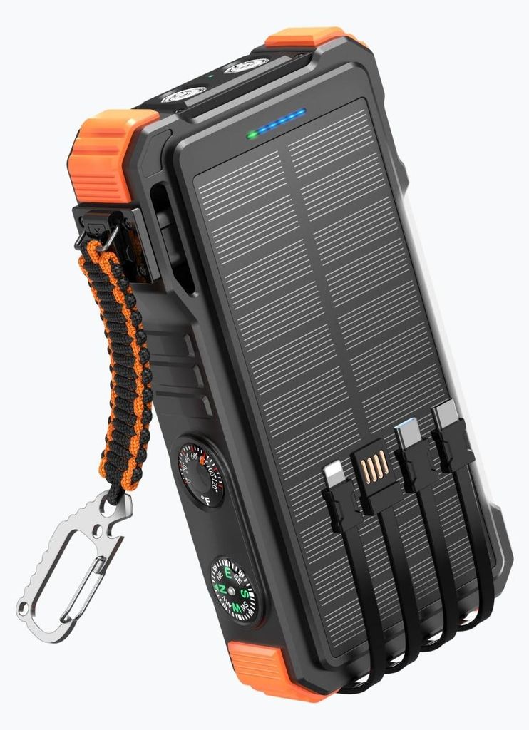 Siltcon® Solar Powerbank - Powerbank Zonneenergie - Productafbeelding 