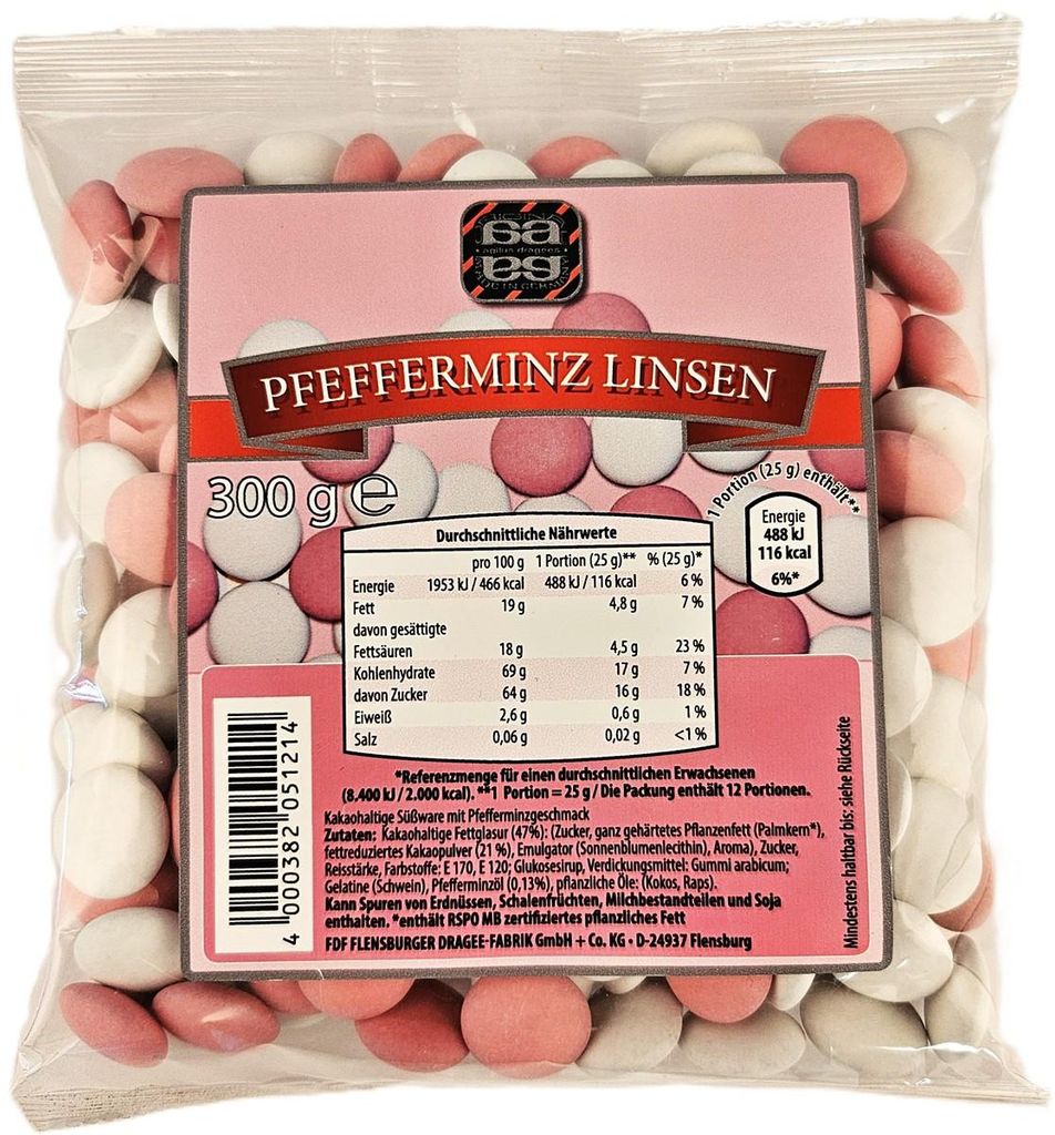 agilus dragees Schoko-Linsen 300g Produktbild 
