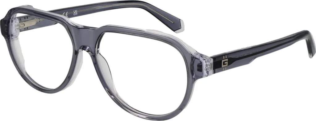 Guess GU50090 020 Occhiali Vista Grigio Trasparente - Professionalità 56mm