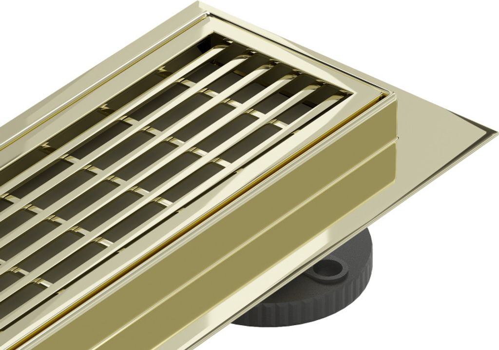 Mexen Flat M33 linearer Ablauf 70 cm, Gold - 1533070-15