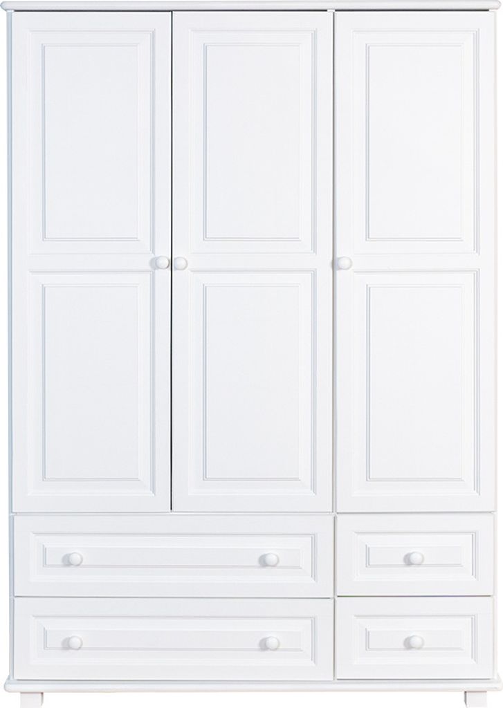 Schrank massiv weiss