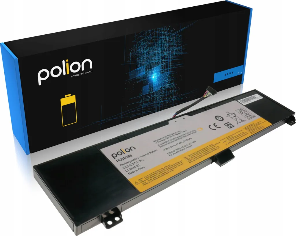 Batterie LENOVO L13M4P02 d'origine 6400 mAh POLION pour PC portable