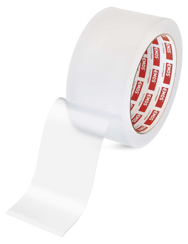 Opravná lepící páska na polykarbonát a sklo, 25 m × 50 mm, průhledná