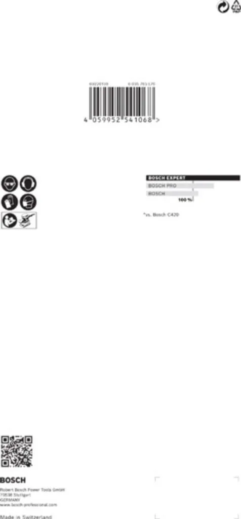 Analisi Bosch Expert M480 115x230 G320 | Rete Abrasiva Professionale - 5