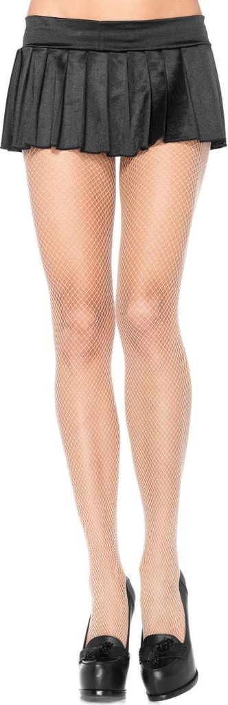 Leg Avenue Nylon Fishnetz Strumpfhose , Nude ; Größe: Einheitsgröße ;