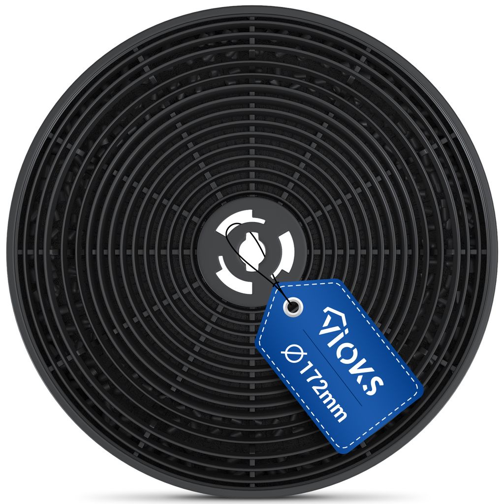 Aktivkohlefilter passend wie AKPO 90 Kohlefilter für Dunstabzugshaube WK-4 WK-5 WK-7