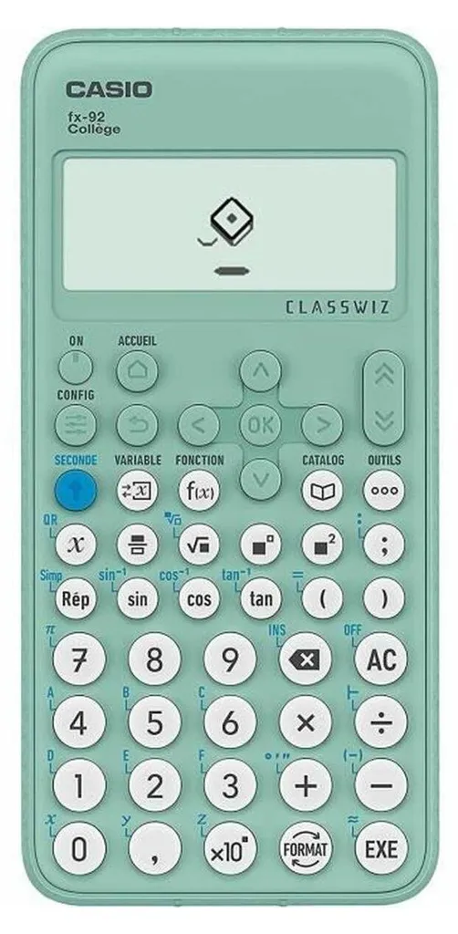 Calculatrice Casio Collège FX-92 ClassWiz - Spéciale collège