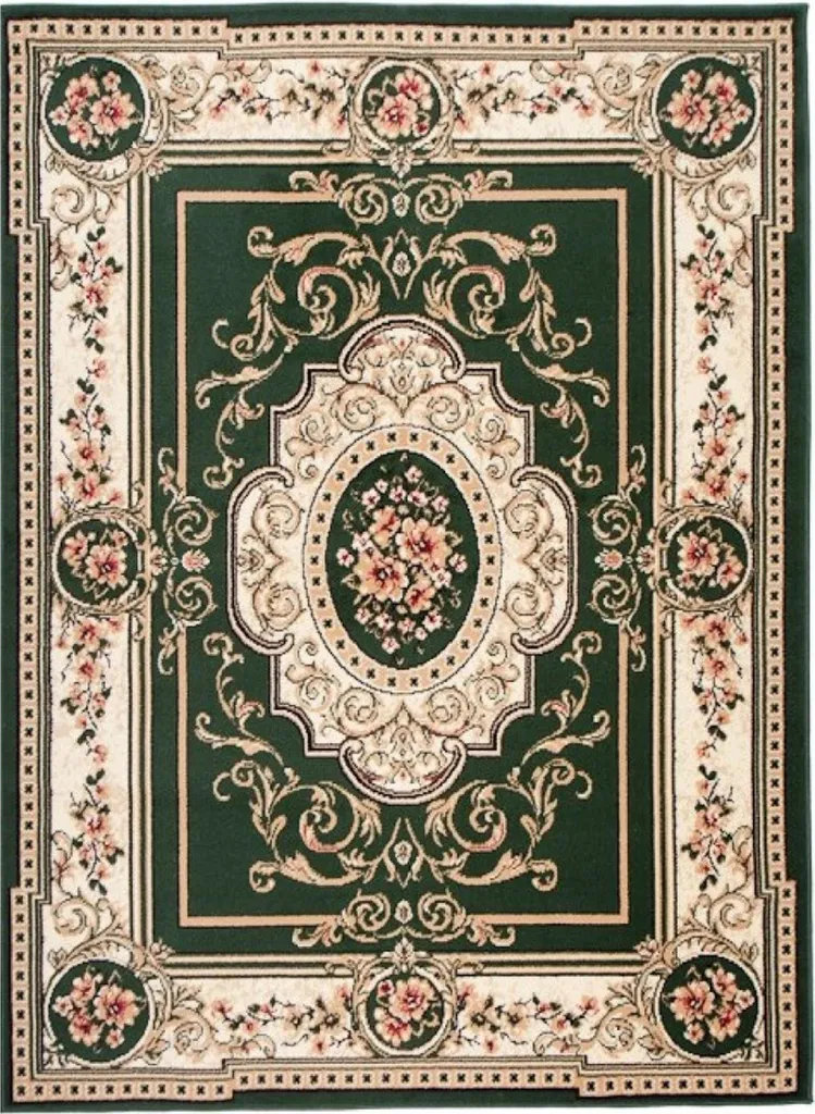 Tapis Salon Vert Anti-Allergène ÖKOTEX Tapiso ATLAS 250x300 cm Facile