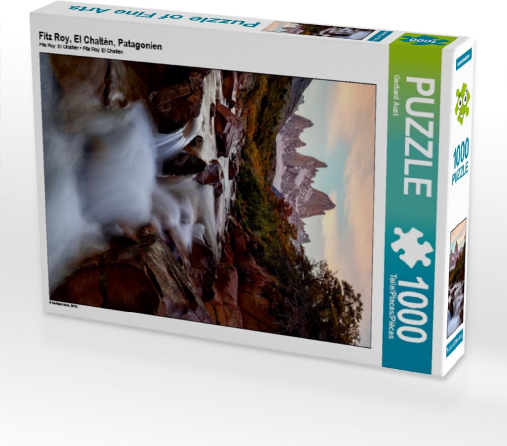Calvendo Fitz Roy, El Chaltén, Patagonien 1000 Teile Puzzle hoch 480x640mm, Aust Gerhard; 7428651