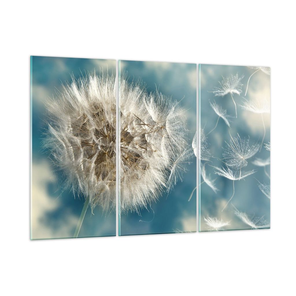 Bilder auf glas - Baby Sommer Pflanze - 105x70cm - Glasbilder - Wandbilder - Kunstdruck - zum Aufhängen bereit - Wanddekoration aus Glas - Glas Bi...