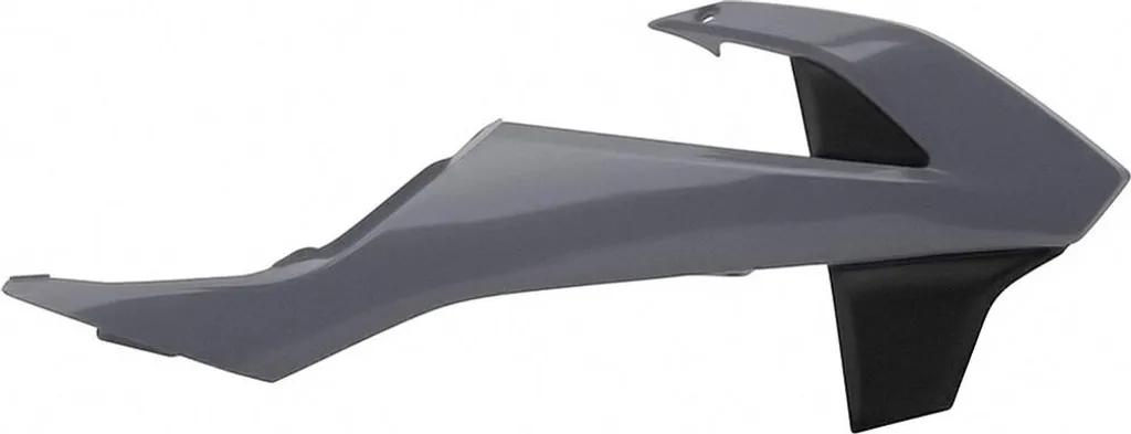 Ouïes de radiateur Polisport Nardo-Gris, plastiques moto pour KTM SXF