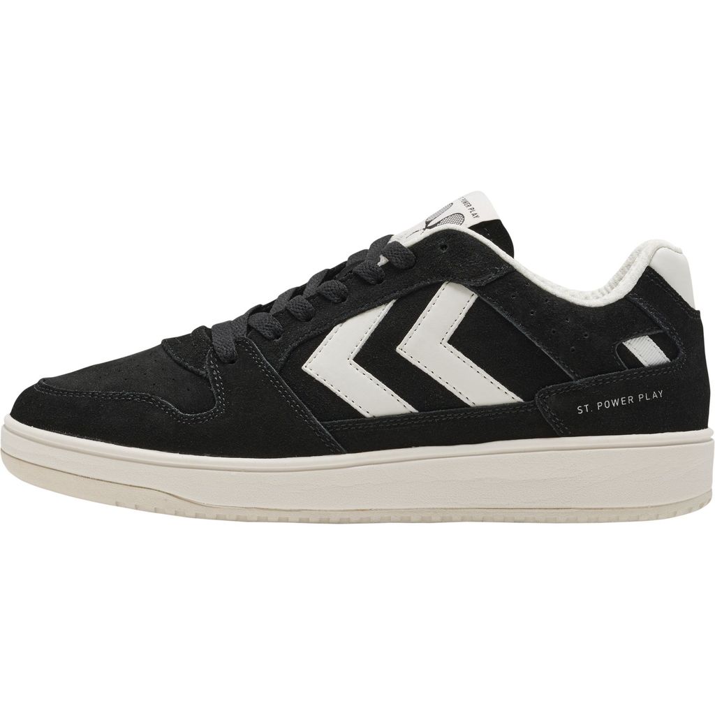 hummel ST. POWER PLAY SUEDE - BLACK/WHITE - 37