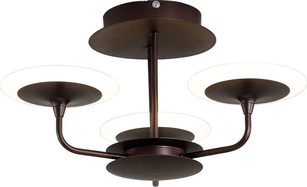 Plafoniera LED 9230X Eurotondisplay: Lampada Soffitto Caffè Dimmerabile