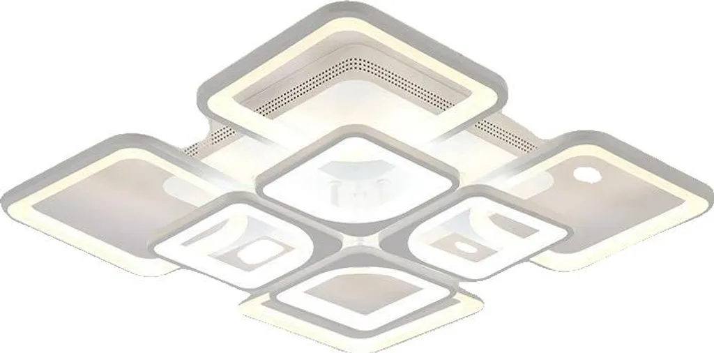 Plafonnier LED salon blanc pour créer une ambiance moderne et modulable