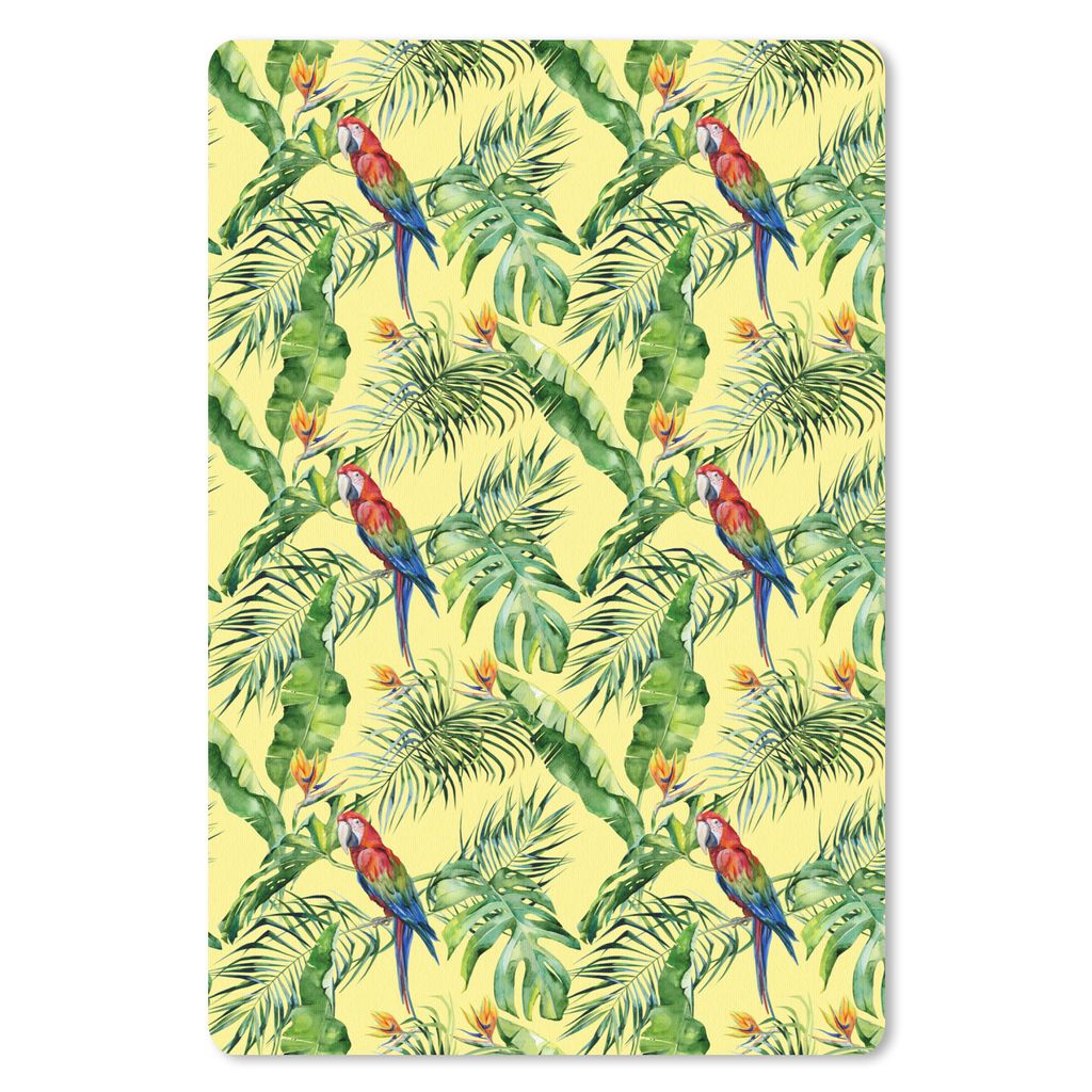 MuchoWow Mauspad Mousepad Paradiesvogelblume - Blumen 40x60 cm - Mousepads - Maus Mat - Pad - Mausunterlage - Schreibtisch Accesoire