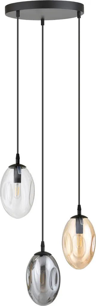 Grand Lustre Multicolore pour Chambre et Salon - Emibig Astral 3xE14