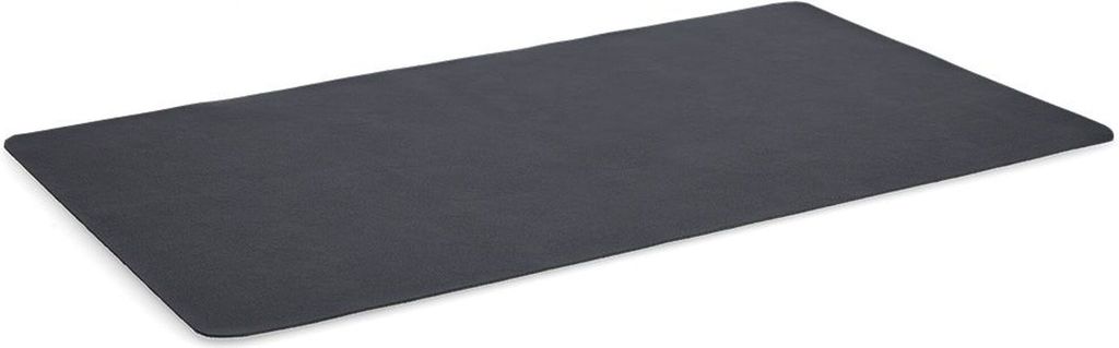 Schreibtischunterlage Kunstleder, schwarz, 70 x 40 cm Produktbild 
