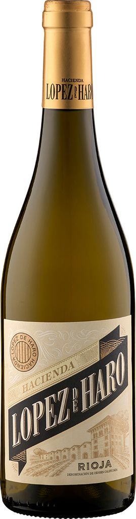 Hacienda Lopez de Haro Blanco Barrica 2025 Weißwein Spanien Produktbild 