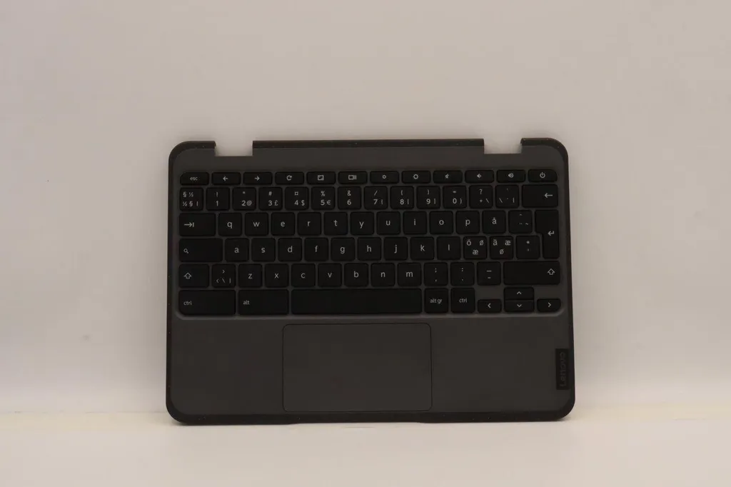 Clavier de Remplacement Lenovo NORDIC 5M11H52749 avec Coque de Finition