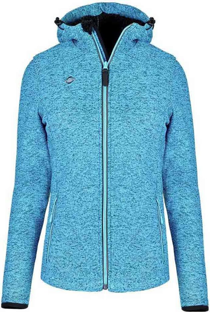 Izas Persia W Kapuzenfleece Blau S Frau Blau S