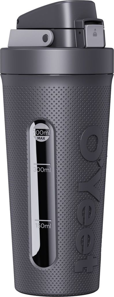 O`Yeet Bouteille Shaker S2 - 700 ml, gris Image du produit 