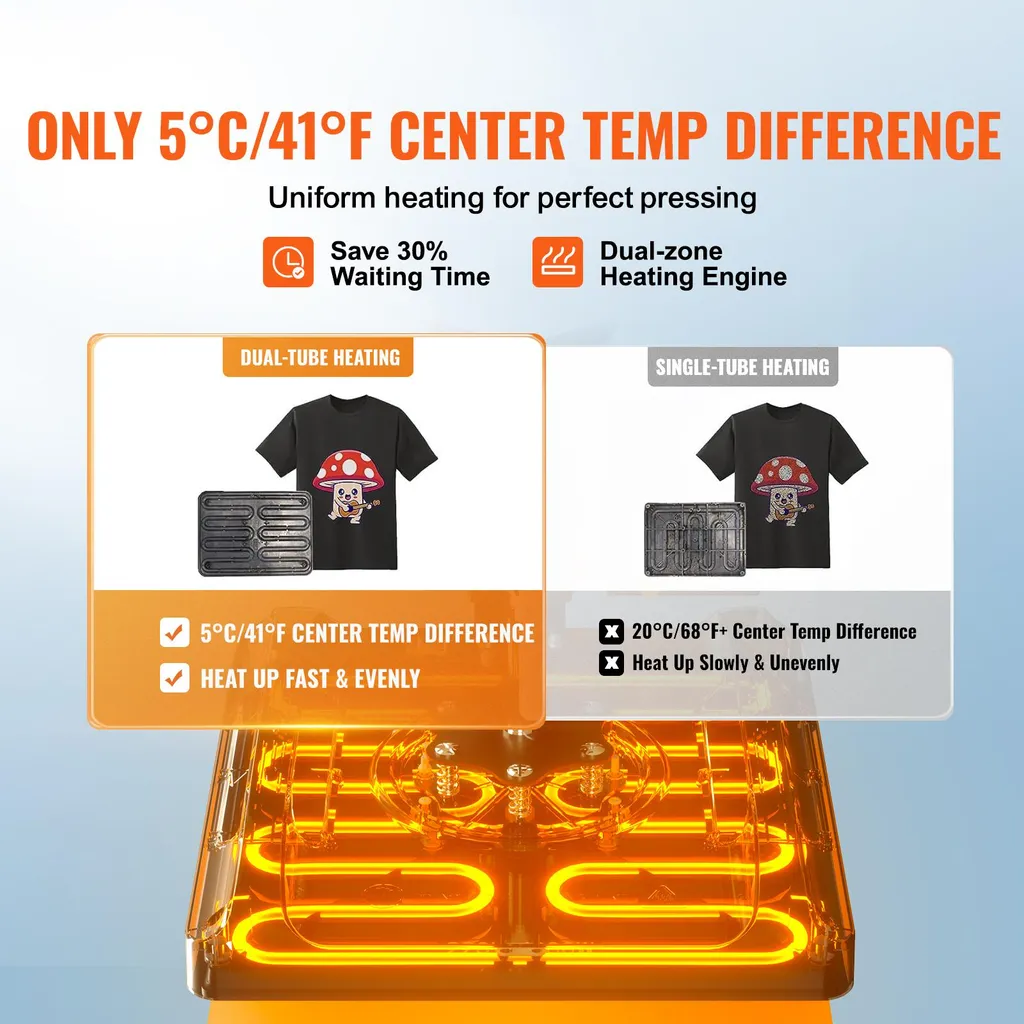 Machine de pressage à chaud 11 en 1 design compact pour sublimation
