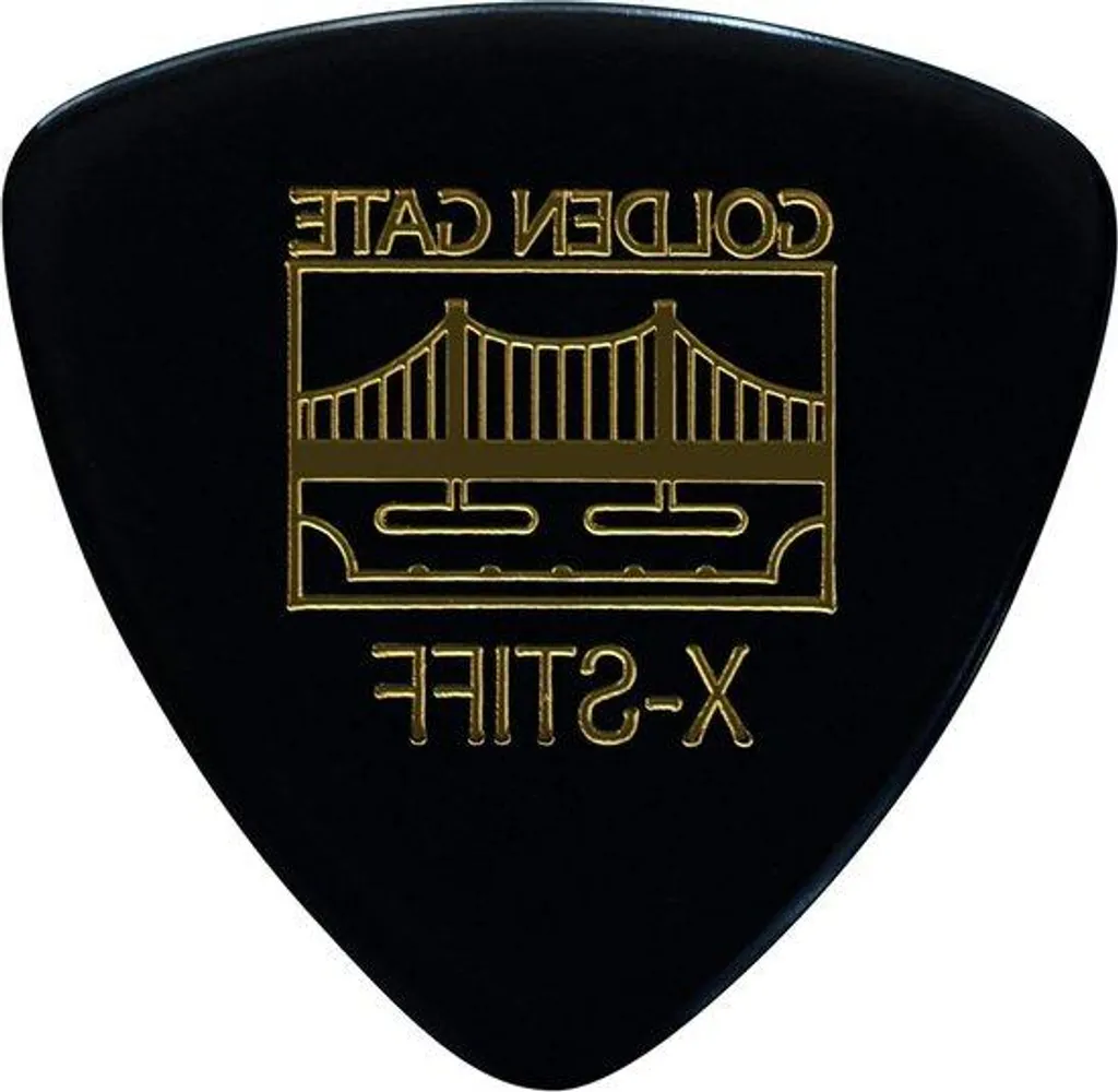 Médiators triangulaires 1,5 mm Dikte Noir pour le jazz et le métal