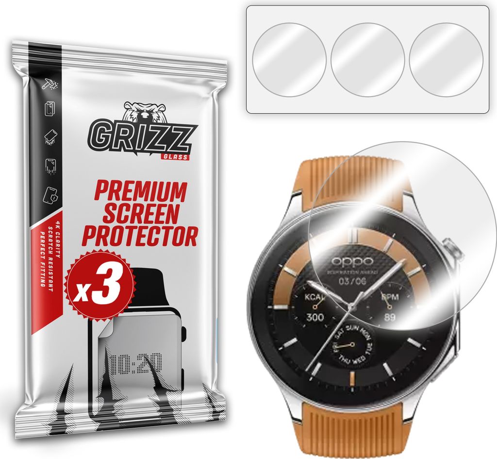 Hydrogel-Folie GrizzGlass Hydrofilm für Oppo Watch X