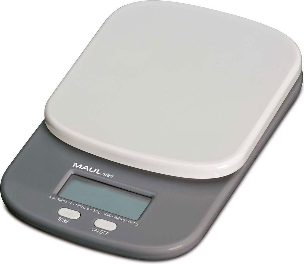 MAUL Briefwaage MAULstart 2 kg Batterie grau