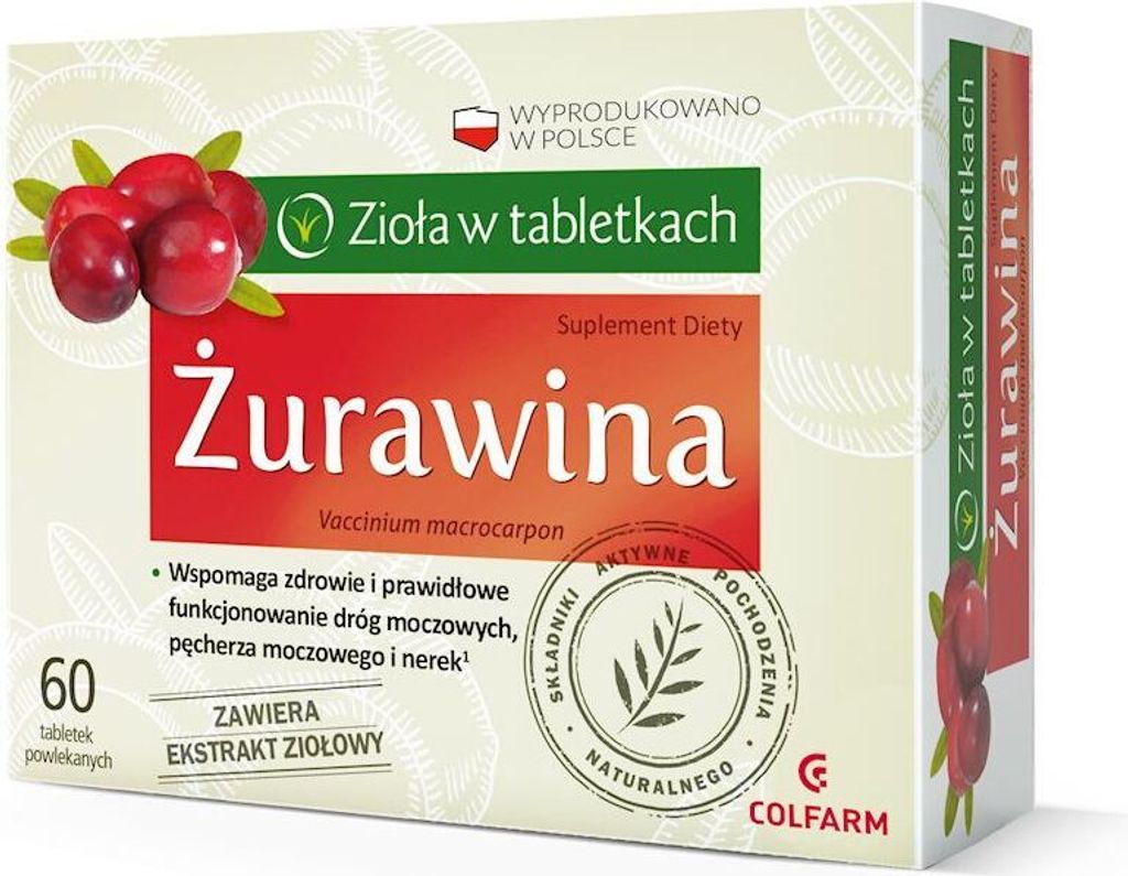 Cranberry 60 Tabletten - Langfristig!
