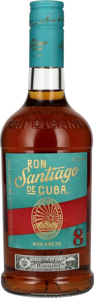 Ron Santiago de Cuba Ron Añejo 8 Años 40% Vol. 0,7l Image du produit 