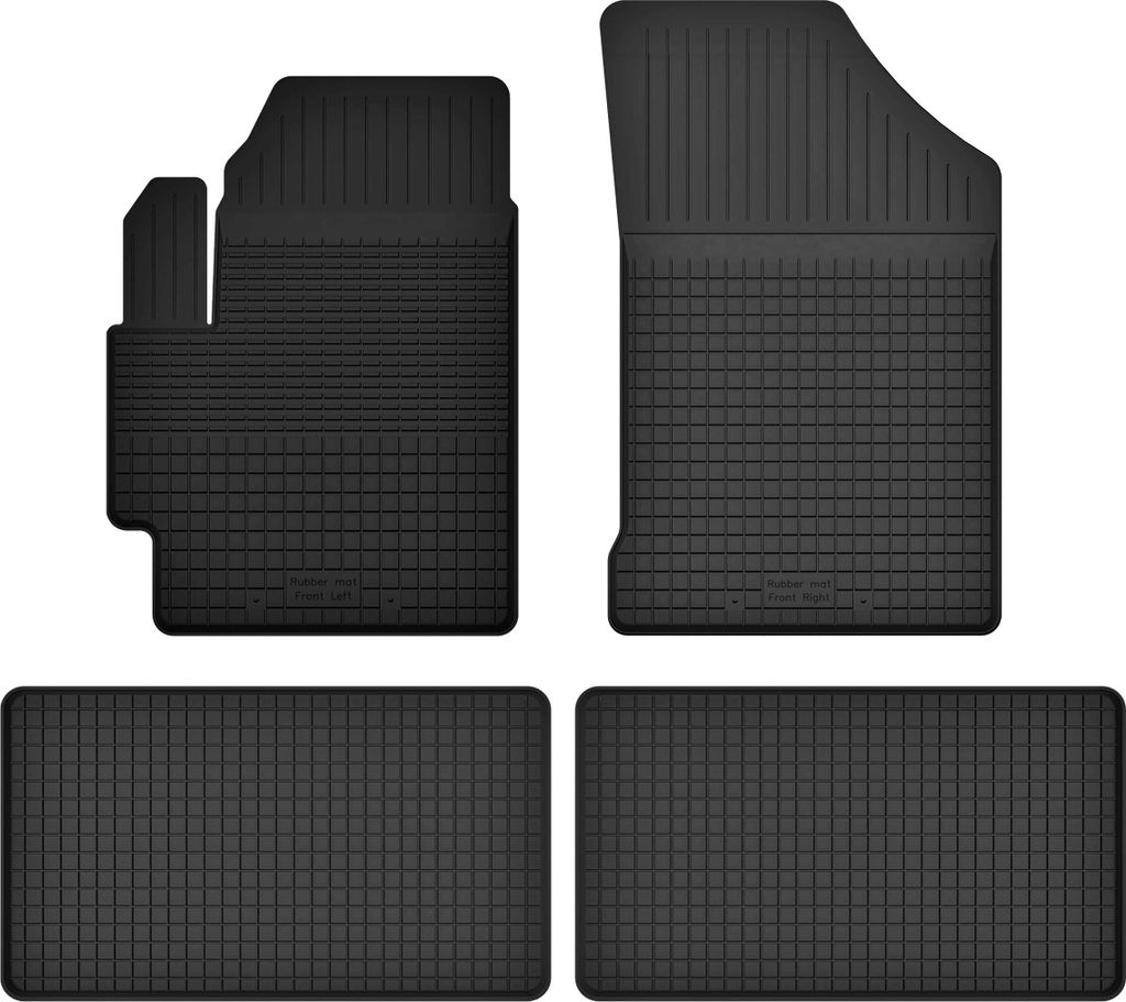 Gummifußmatten 4er Set universal für: Mazda CX-9 I SUV (2006-2015)