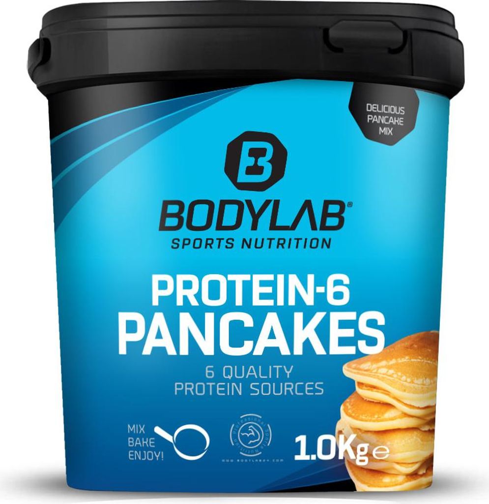 BODYLAB Protein-6 Pancakes - 1000g - Zimt