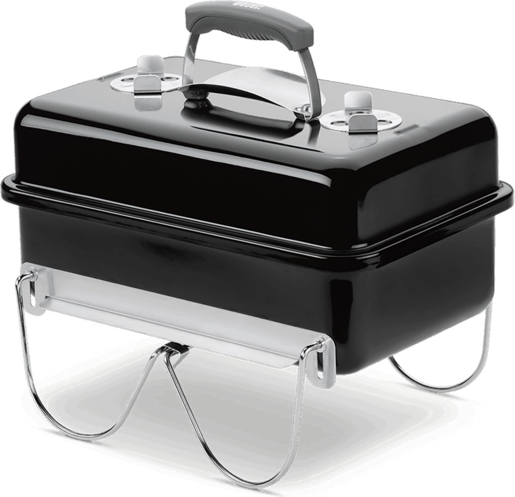 Weber Picknickgrill Go-anywhere 41 x 43 x 31 cm, eckig, Schwarz
