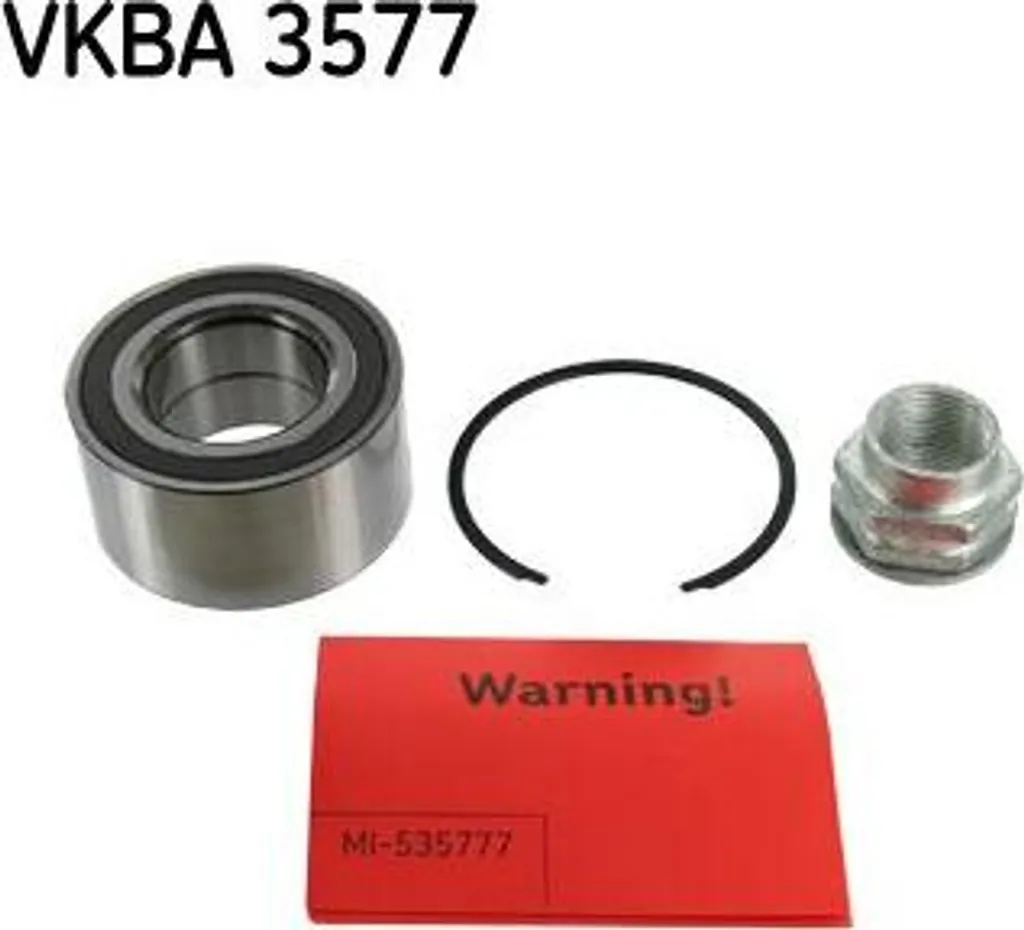 Roulement SKF VKBA 3577 de Qualité Origine OE 46531160 Haute Durée